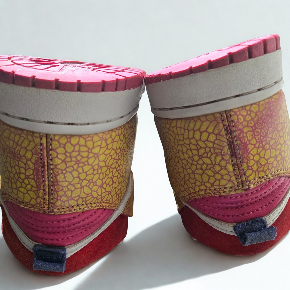 NIKE DUNK HIGH "MULTI-COLOR GRADIENT" (W) | US Women's 7.5 - Picture 6 of 9